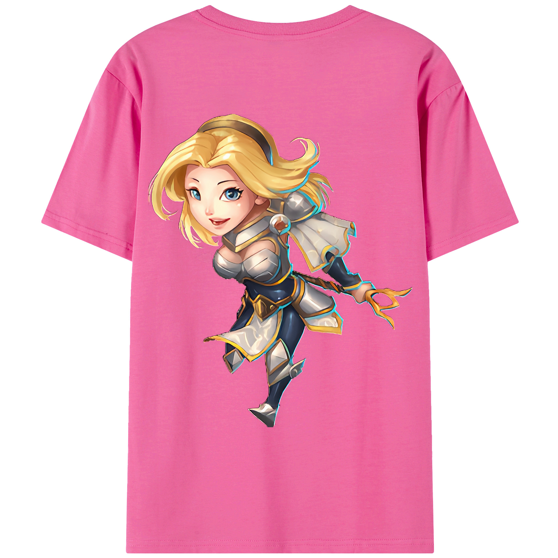 リーグ・オブ・レジェンド League of Legends LOL レディース半袖Tシャツ(バックプリント)
